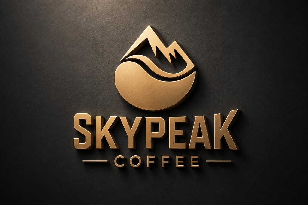 Skypeak gold logo mark